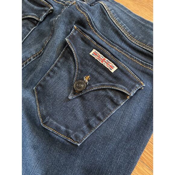 HUDSON ‘Collin Skinny Crop’ Stretch Low-Rise Blue Jeans sz 27 - Picture 10 of 11
